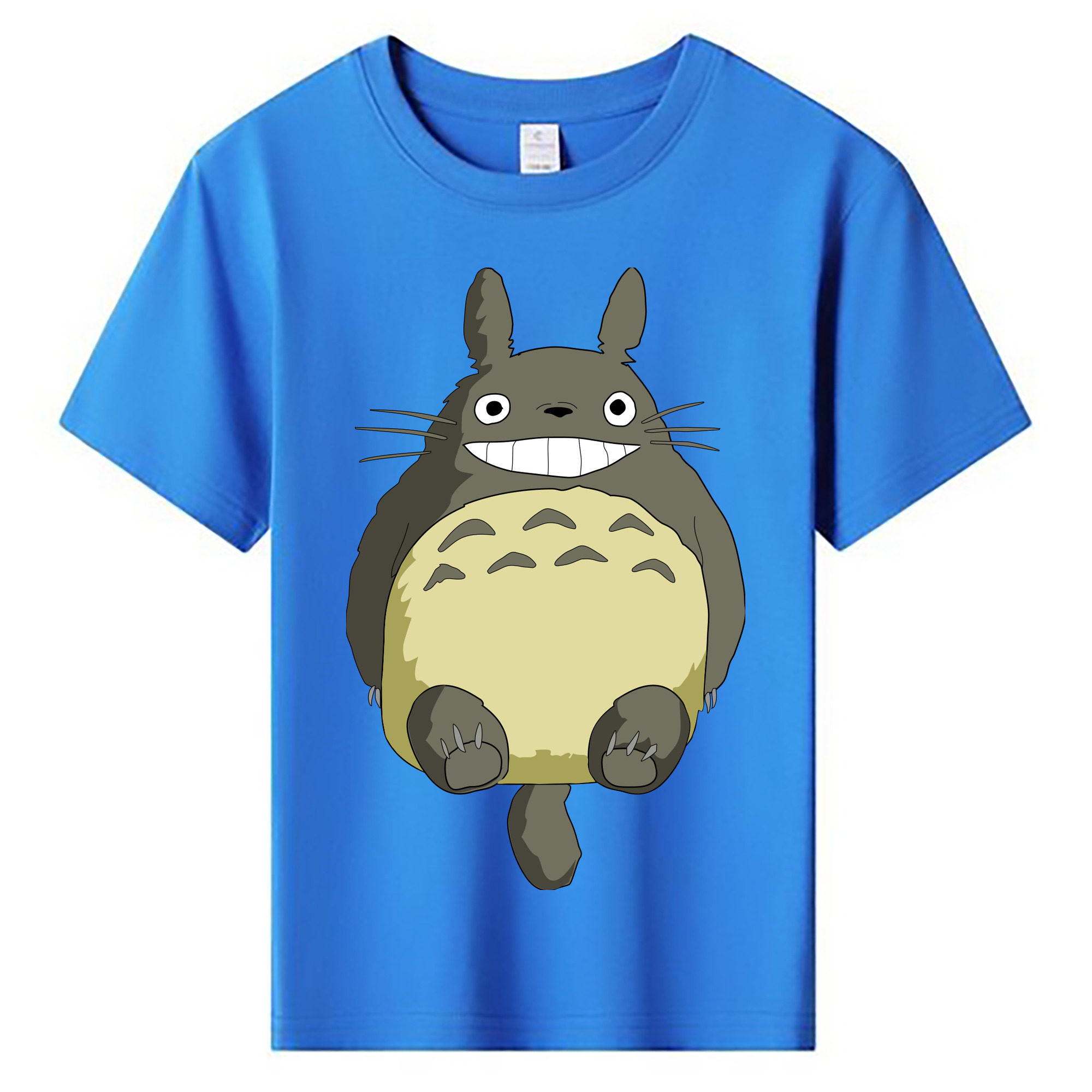（画像用） となりのトトロ 草壁メイ 草壁サツキ My Neighbor Totoro Satsuki Kusakabe Mei Kusakabe 綿100％キッズTシャツ（フロントプリント）